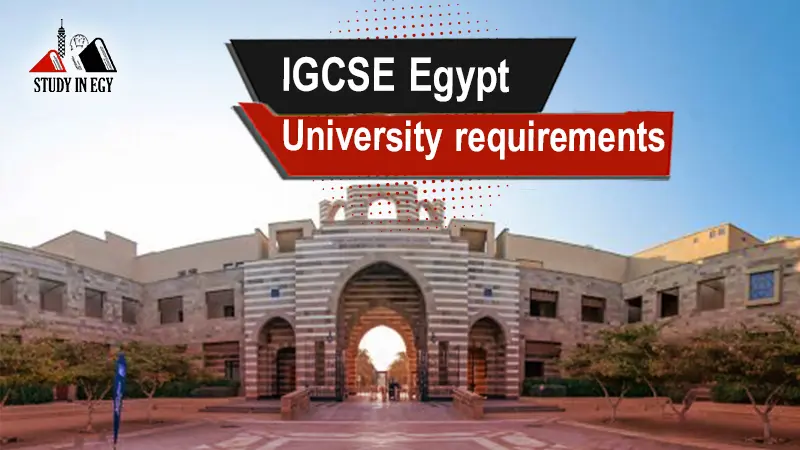 IGCSE Egypt University requirements