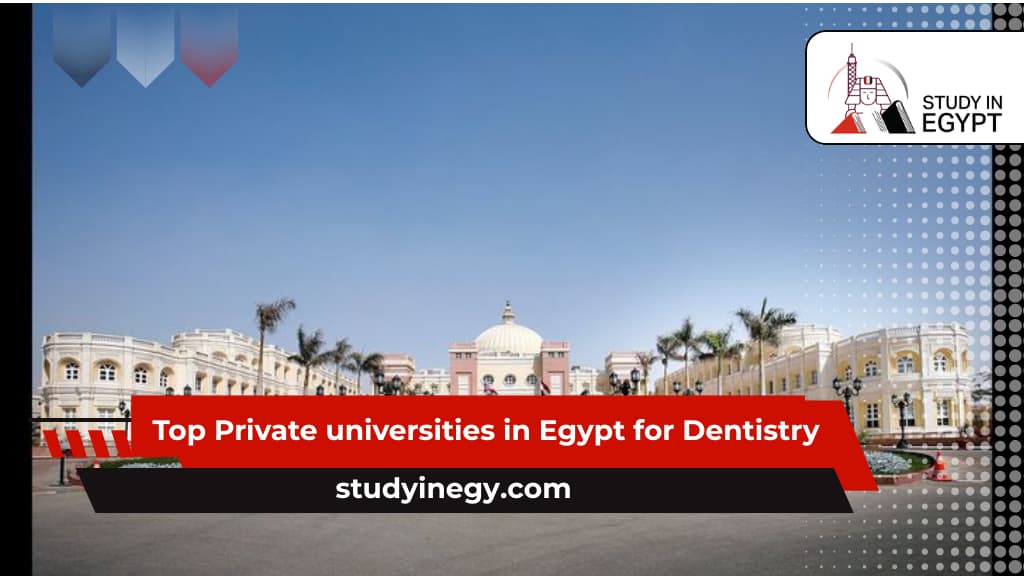 Top Private universities in Egypt for Dentistry Top Private universities in Egypt for Dentistry