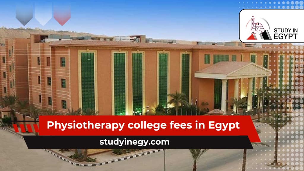 Physiotherapy college fees in Egypt