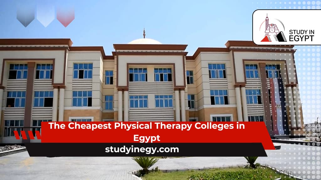 The Cheapest Physical Therapy Colleges in Egypt