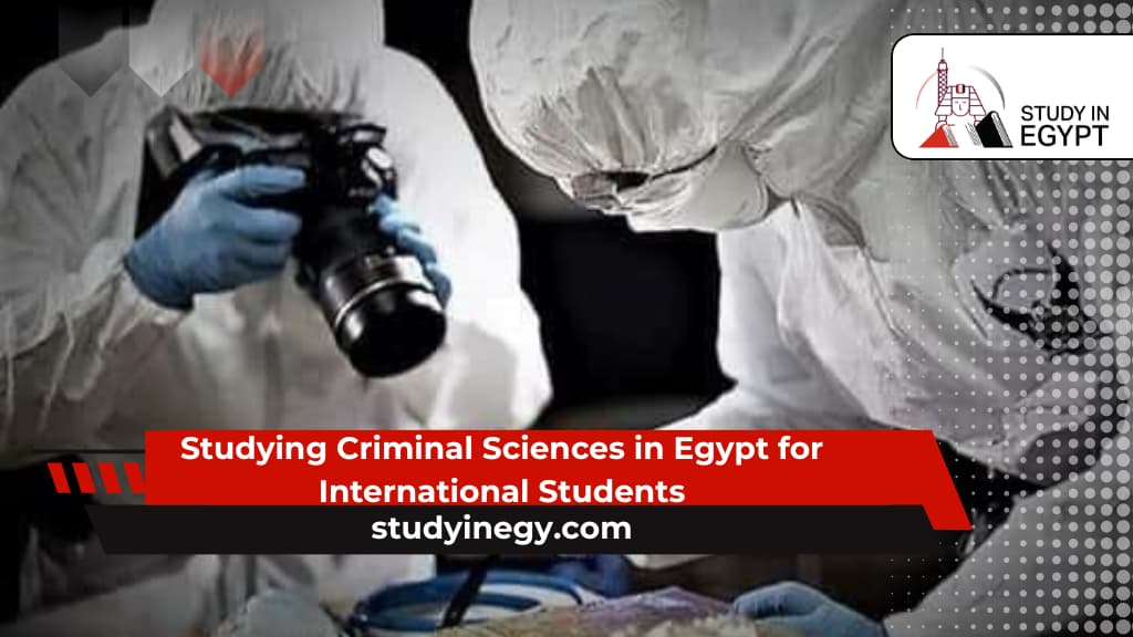 Studying Criminal Sciences in Egypt for International Students