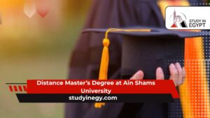 Distance Master’s Degree at Ain Shams University