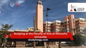 Studying at the Faculty of Arts at Menoufia University