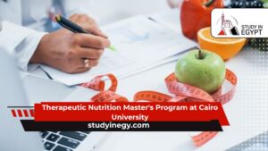 Therapeutic Nutrition Master's Program at Cairo University